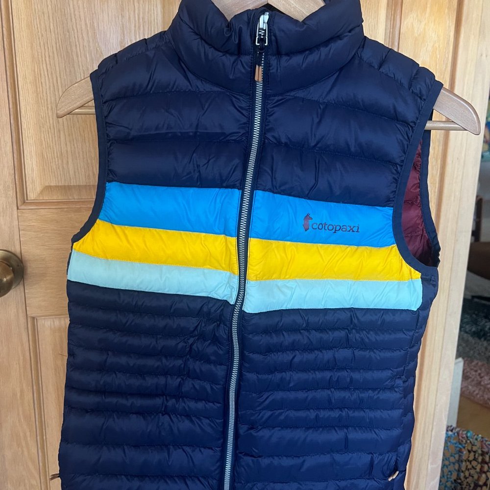 Cotopaxi Fuego Down Vest Women's Navy Small